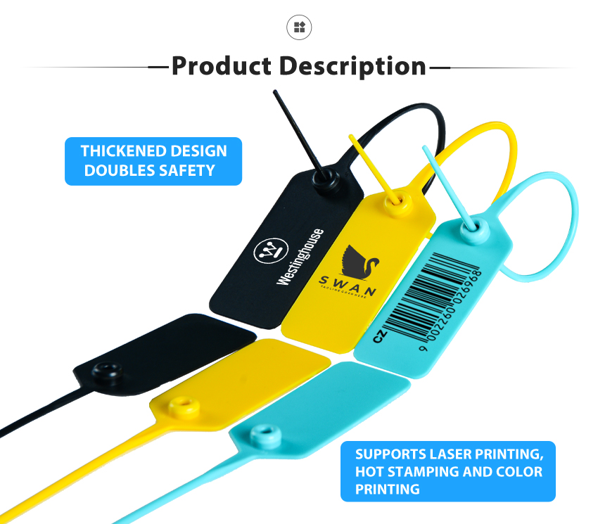 Custom Security Seals Plastic Seals HYPS-A11