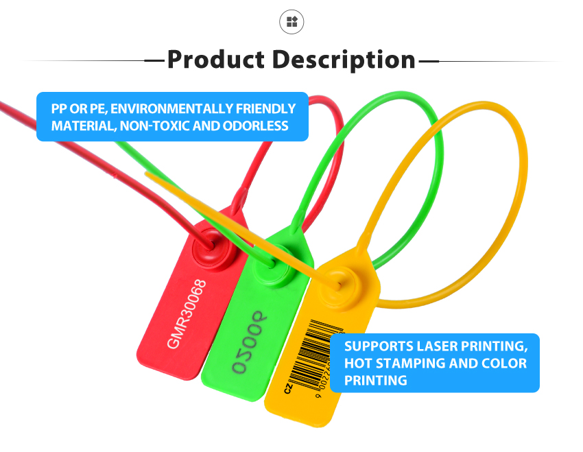 Tamper Evident Plastic Truck Seals HYPS-A17