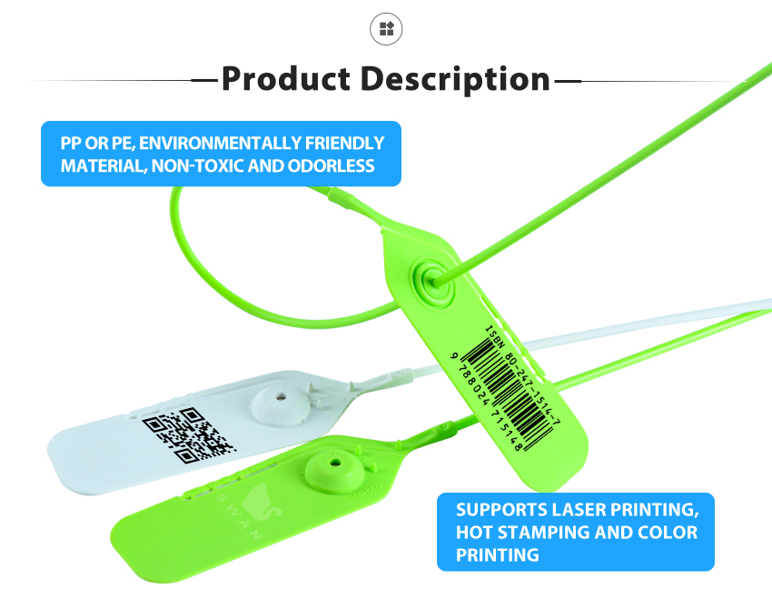 Serial Number Security Plastic Seal HYPS-A18