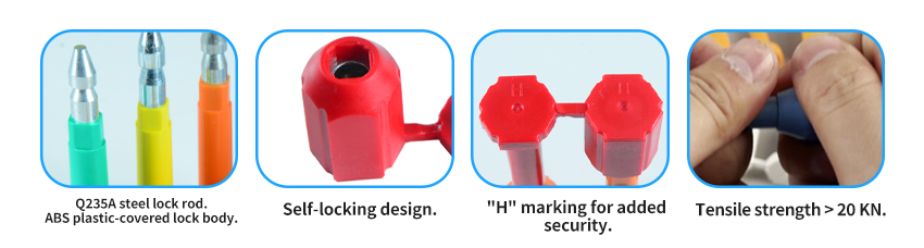 Truck Warehouse Container Door Package Box Bullet Seal HYBS-002