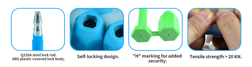 Wholesale High Security Numbered Container Bolt Seal HYBS-003