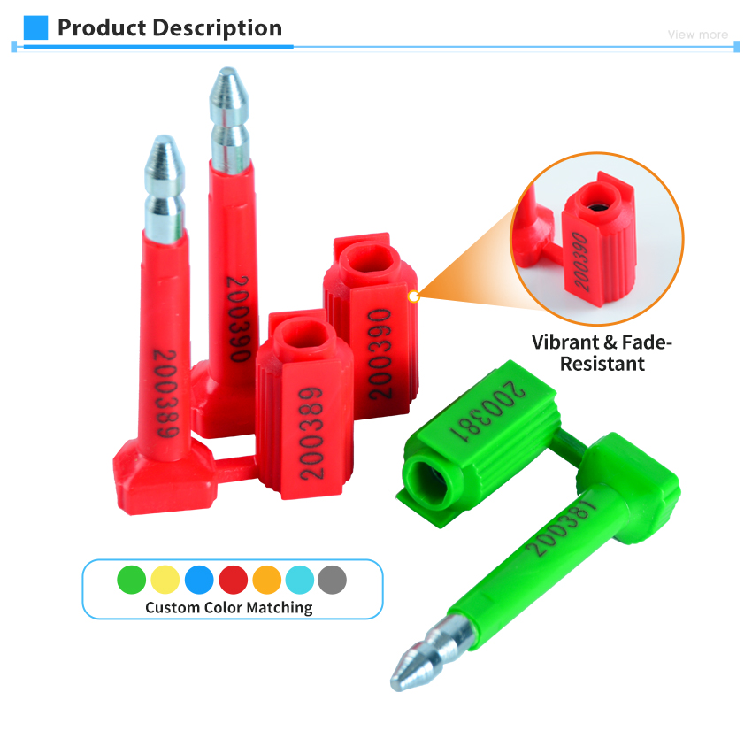 High Security Customs Seal Container Bolt Seal HYBS-004