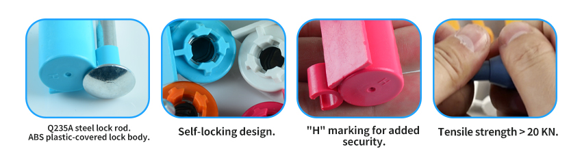 Customs Cargo Container Lock Bolt Seal HYBS-007