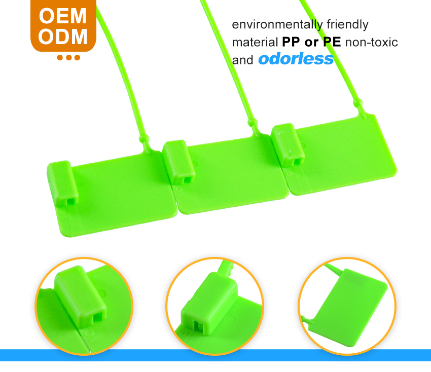 Disposable Plastic Padlock Security Seals for Crash Carts HYPD-006