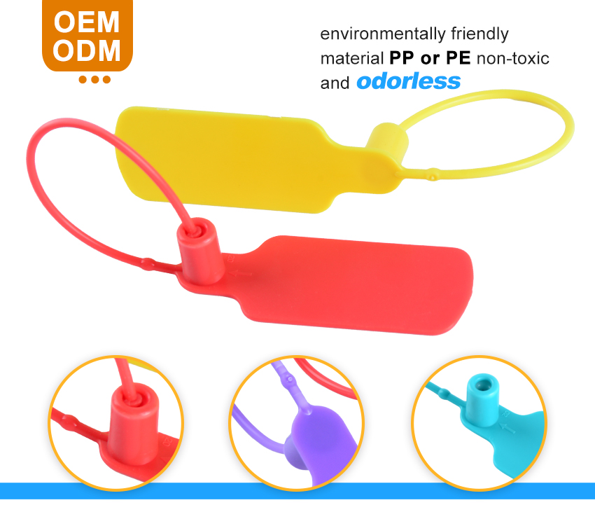 Indicative Disposable Plastic Padlock Security Seal HYPD-013