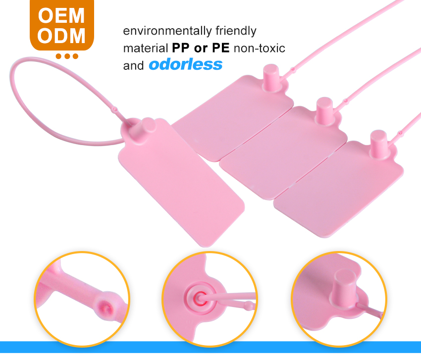 Luggage Padlock Seal Disposable Padlock Seal Electric Box Padlock Seal HYPD-015