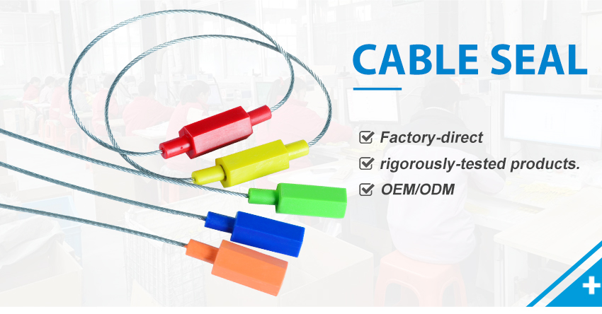 High Security Truck Oil Container Self-locking Type Stainless Steel Security Cable Seal HYCS-B01