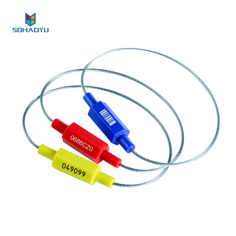 High Security Truck Oil Container Self-locking Type Stainless Steel Security Cable Seal HYCS-B01