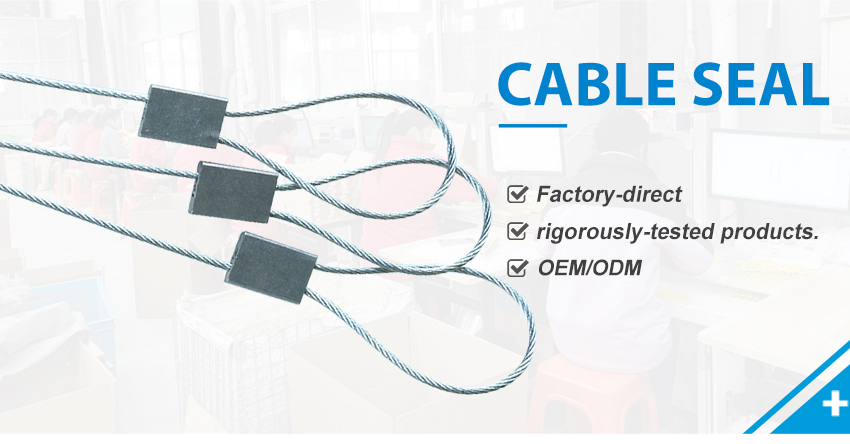 Hexagon cable seal adjustable length cable seal lock HYCS-C02