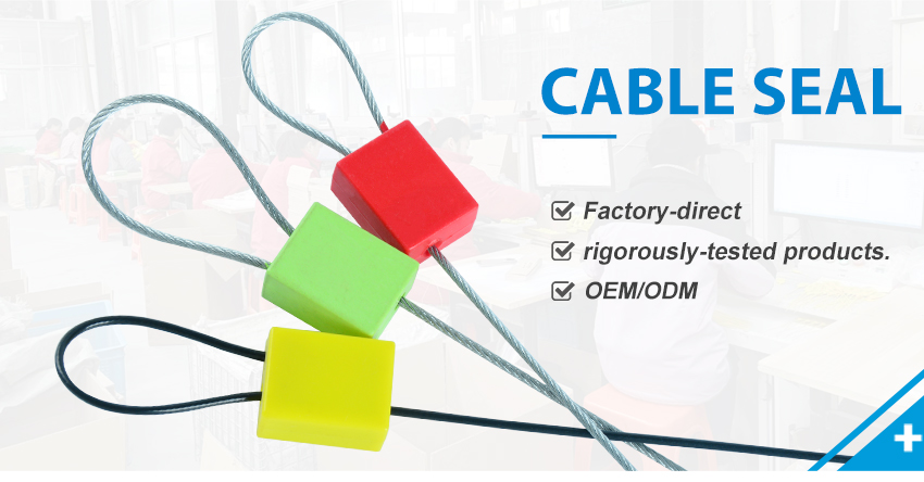 Aluminum security cable seal manufacturers tamper proof cable seal lock HYCS-C04