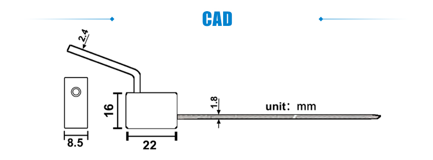 Trailer Security Cable Seal Tamper Evident Cable Seal HYCS-C05
