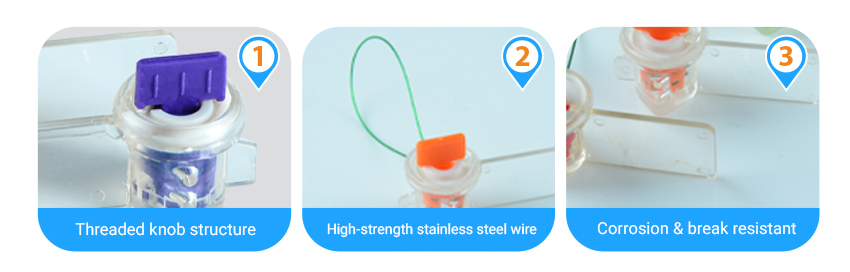 China Supplier Locking Meter Seals Meter Seals HYMS-002