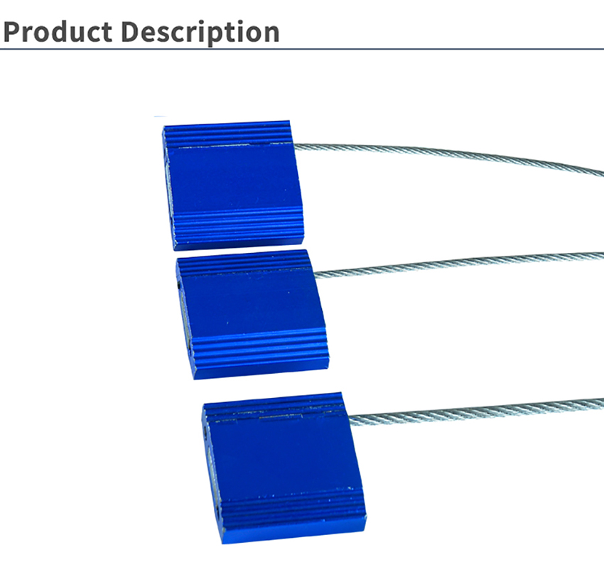 Disposable aluminum cable seal HYCS-D03