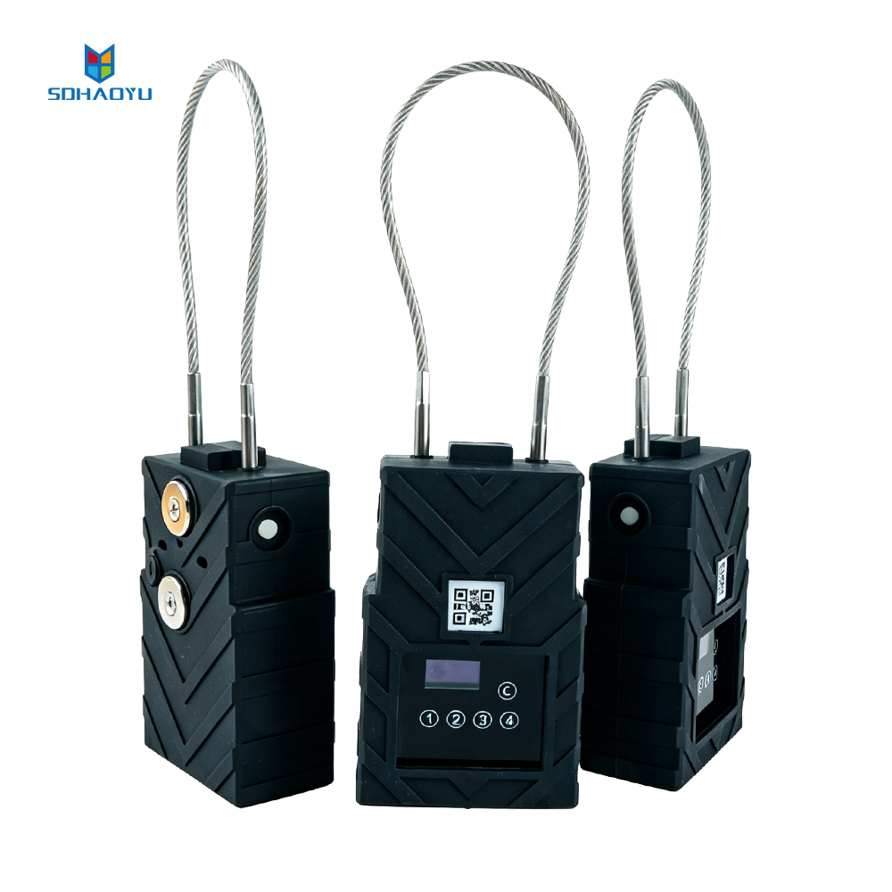 GPS&BDS Dual Positioning Smart Tracking Lock, Remote Unlock Logistics Container E-Lock